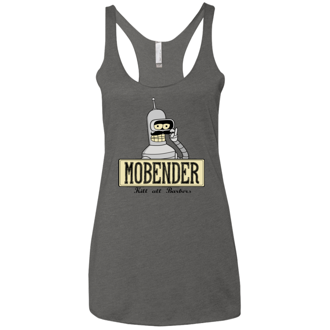 T-Shirts Premium Heather / X-Small Mobender Women's Triblend Racerback Tank
