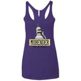 T-Shirts Purple Rush / X-Small Mobender Women's Triblend Racerback Tank