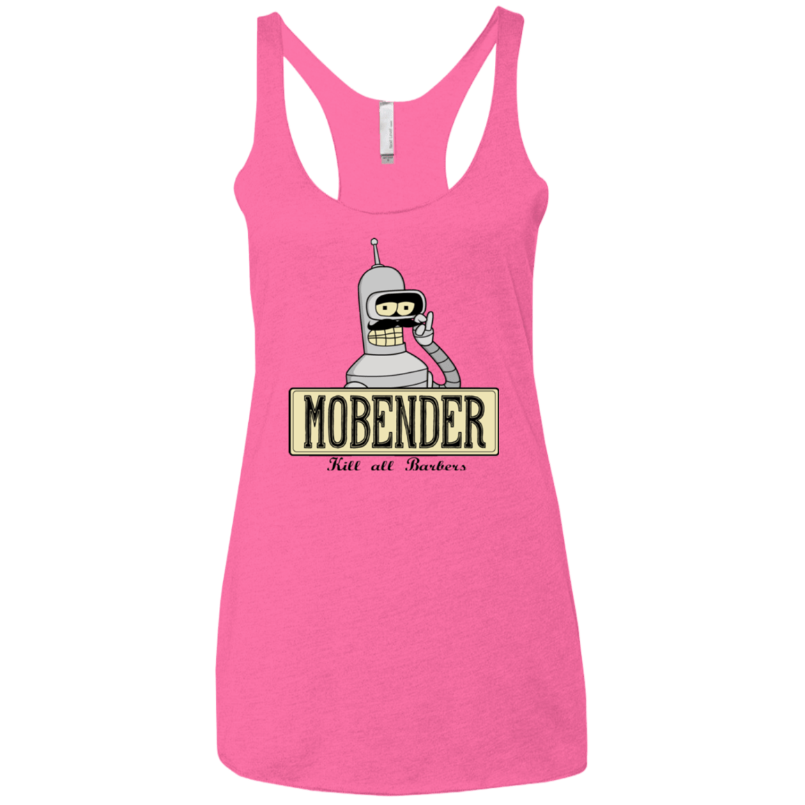 T-Shirts Vintage Pink / X-Small Mobender Women's Triblend Racerback Tank