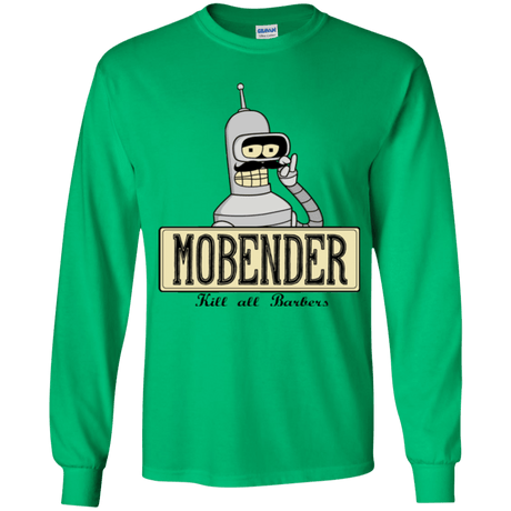 T-Shirts Irish Green / YS Mobender Youth Long Sleeve T-Shirt
