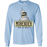 T-Shirts Light Blue / YS Mobender Youth Long Sleeve T-Shirt