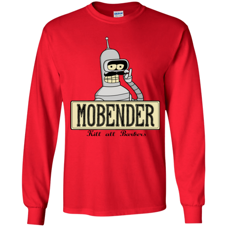 T-Shirts Red / YS Mobender Youth Long Sleeve T-Shirt