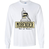 T-Shirts White / YS Mobender Youth Long Sleeve T-Shirt