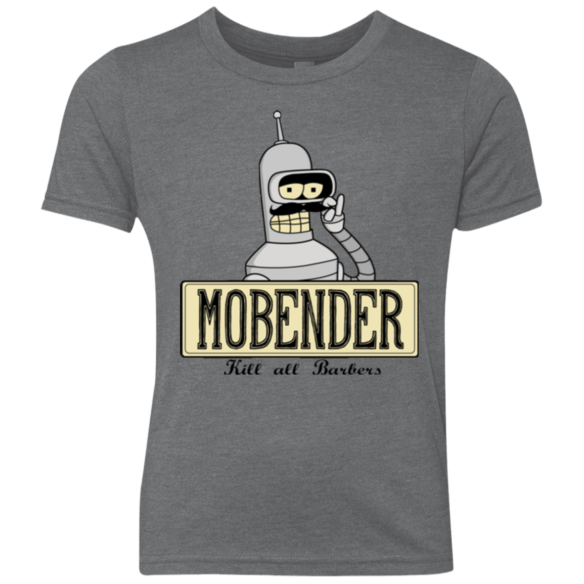 T-Shirts Premium Heather / YXS Mobender Youth Triblend T-Shirt