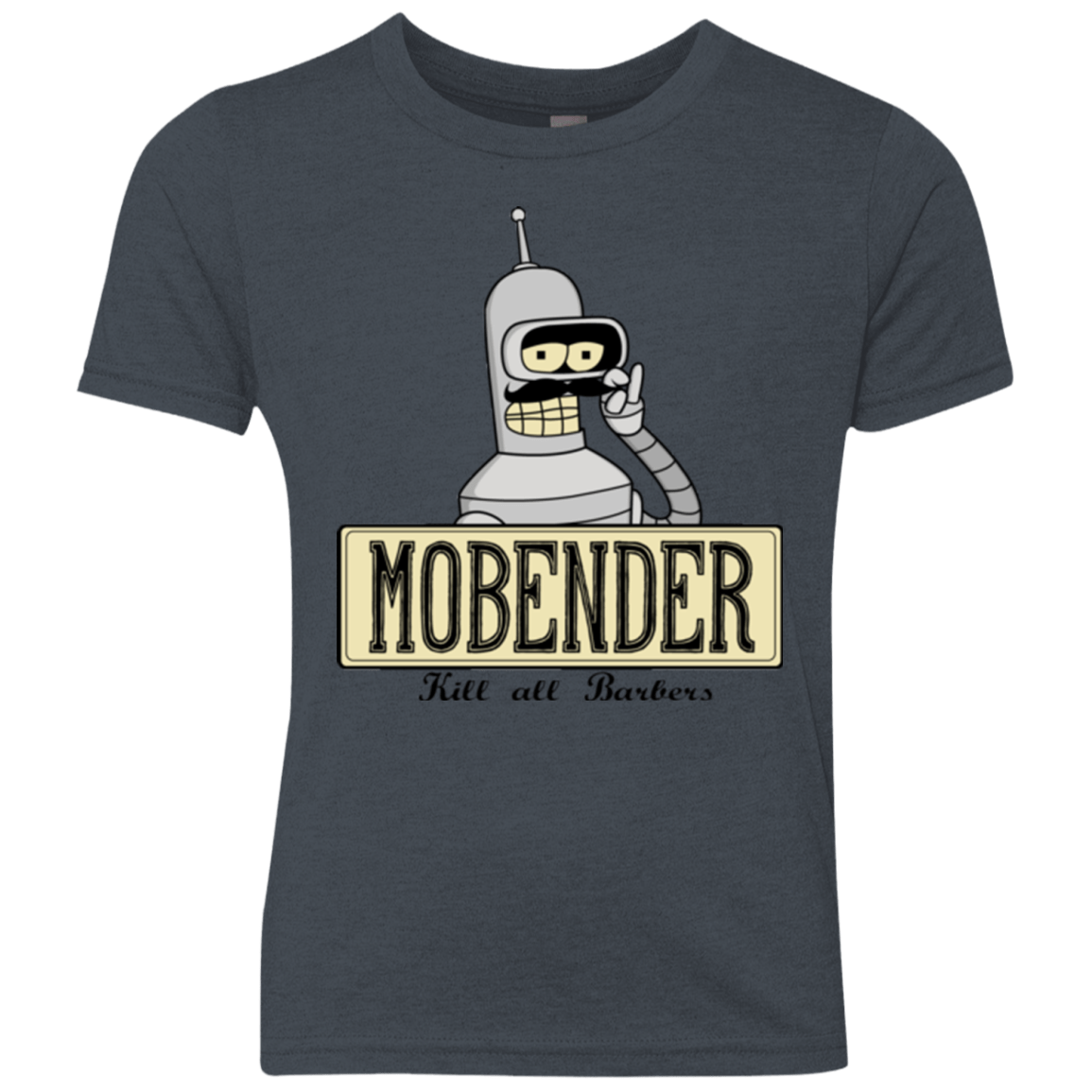 T-Shirts Vintage Navy / YXS Mobender Youth Triblend T-Shirt