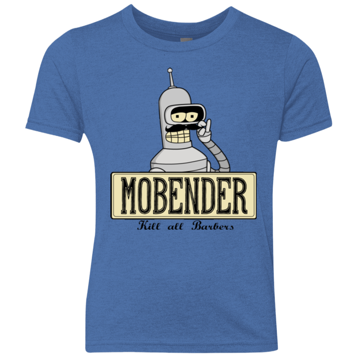 T-Shirts Vintage Royal / YXS Mobender Youth Triblend T-Shirt