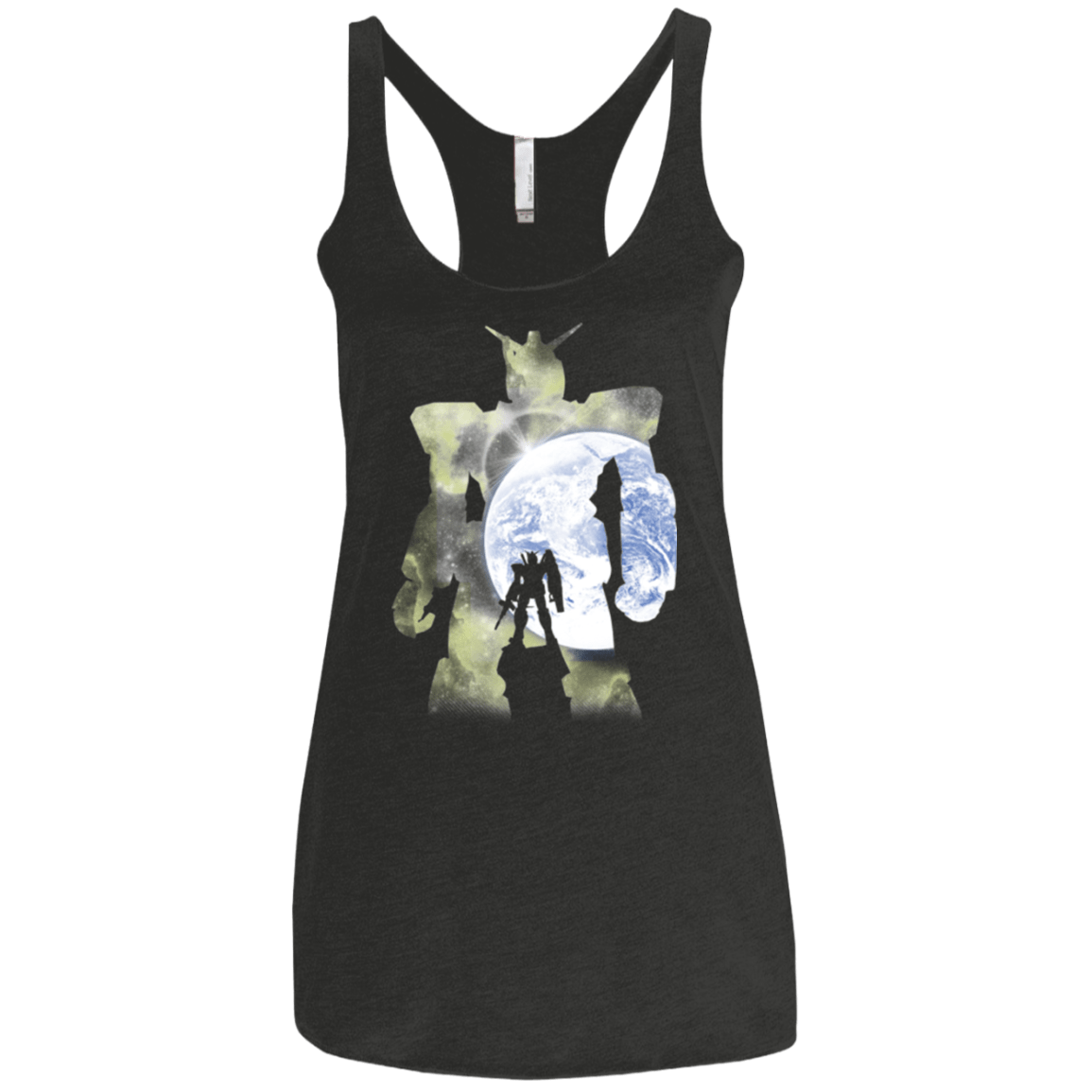 T-Shirts Vintage Black / X-Small Mobile Suit Women's Triblend Racerback Tank