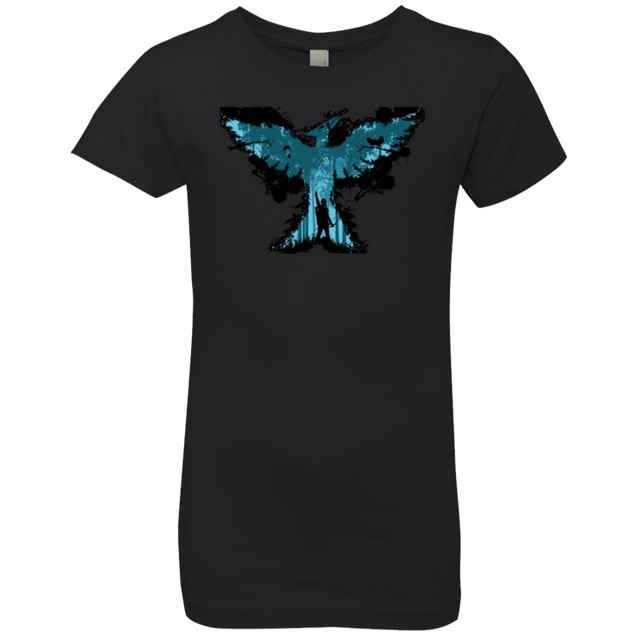 T-Shirts Black / YXS Mocking jay Girls Premium T-Shirt