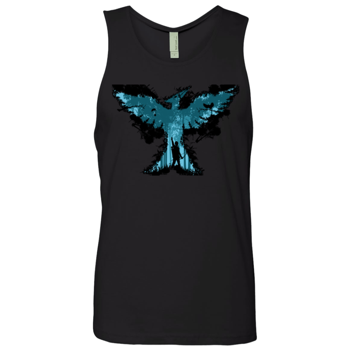 T-Shirts Black / Small Mocking jay Men's Premium Tank Top