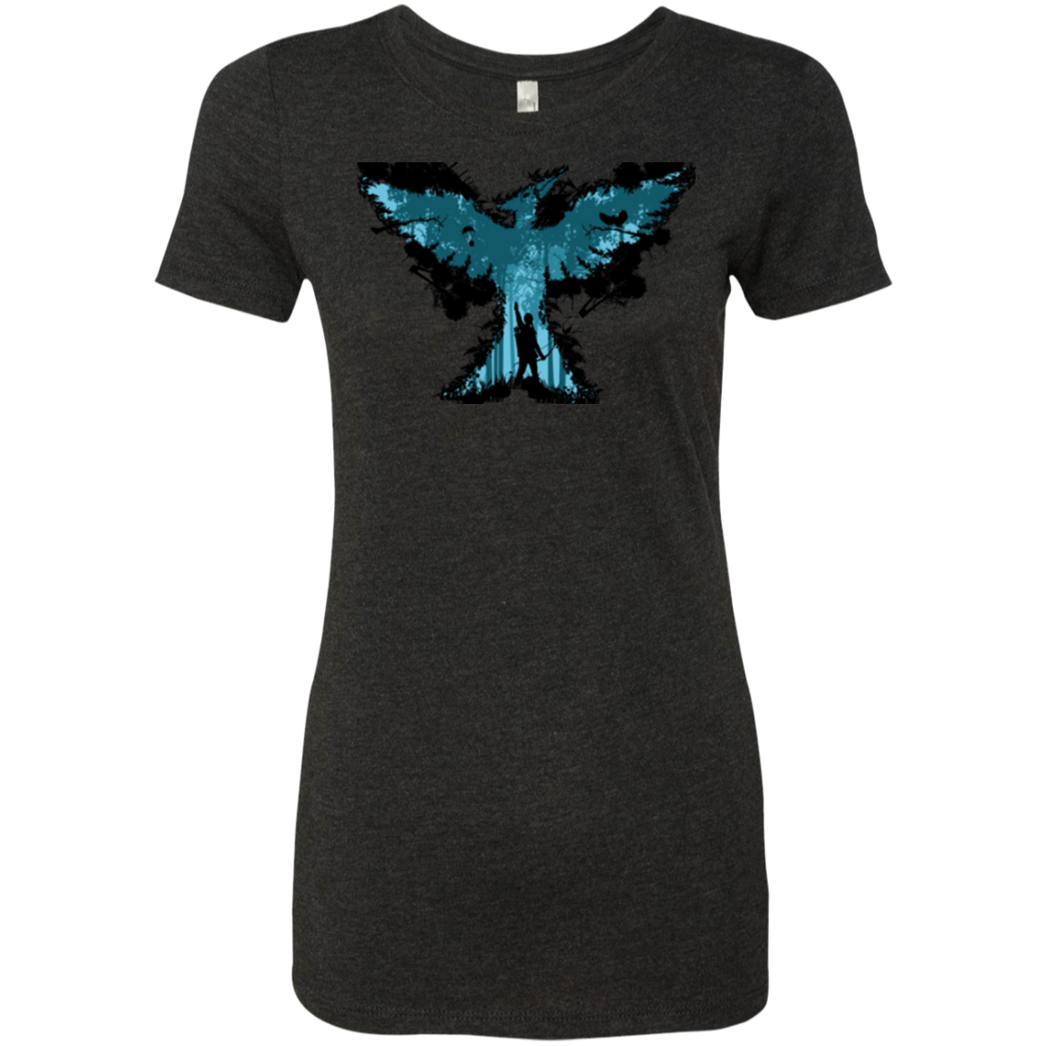 T-Shirts Vintage Black / Small Mocking jay Women's Triblend T-Shirt