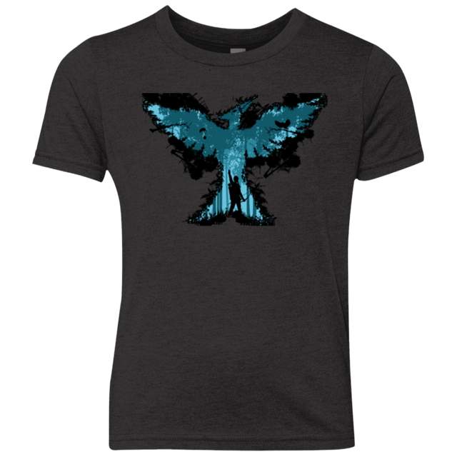 T-Shirts Vintage Black / YXS Mocking jay Youth Triblend T-Shirt