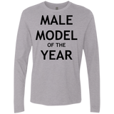 T-Shirts Heather Grey / Small Model of the Year Men's Premium Long Sleeve