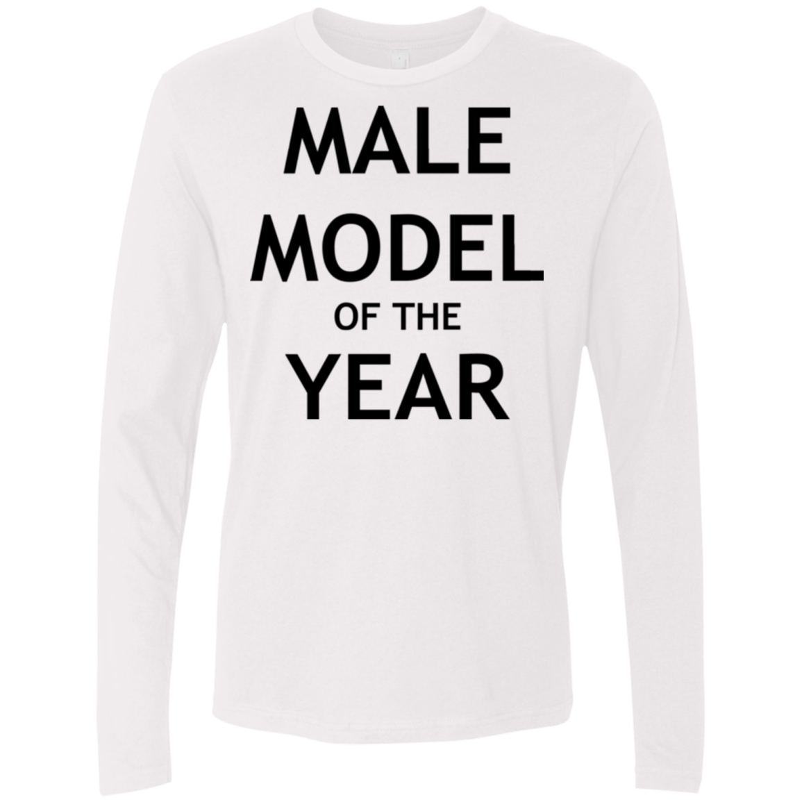T-Shirts White / Small Model of the Year Men's Premium Long Sleeve
