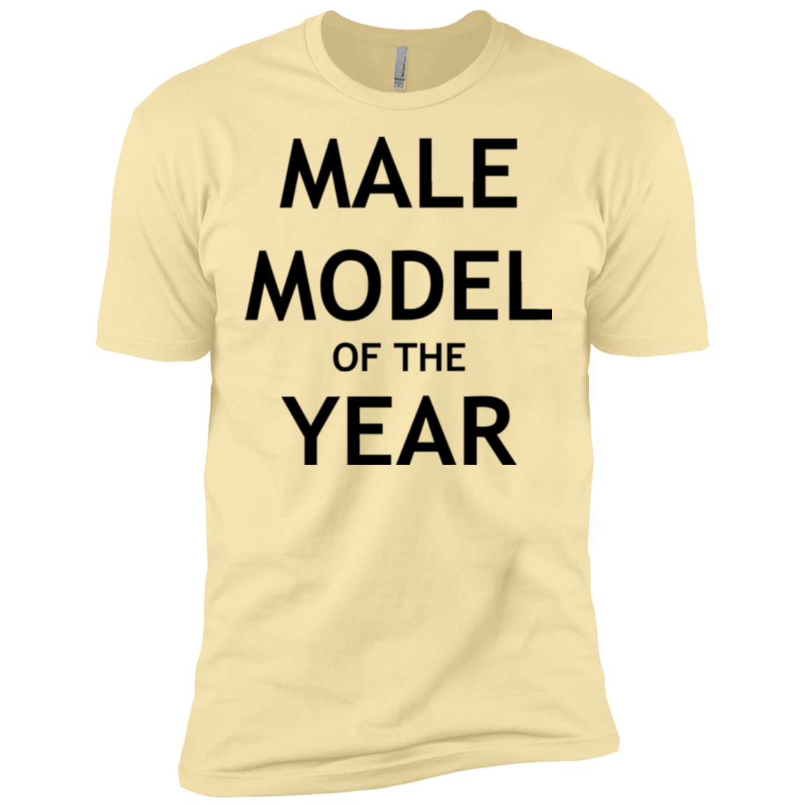 T-Shirts Banana Cream / X-Small Model of the Year Men's Premium T-Shirt