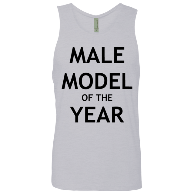 T-Shirts Heather Grey / Small Model of the Year Men's Premium Tank Top