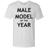 T-Shirts Heather White / Small Model of the Year Men's Triblend T-Shirt