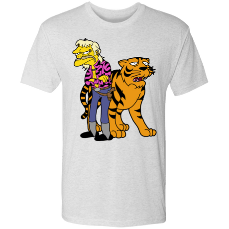 T-Shirts Heather White / S Moe Exotic Men's Triblend T-Shirt