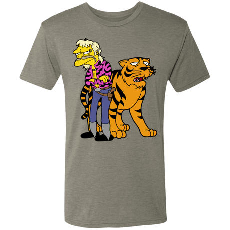 T-Shirts Venetian Grey / S Moe Exotic Men's Triblend T-Shirt