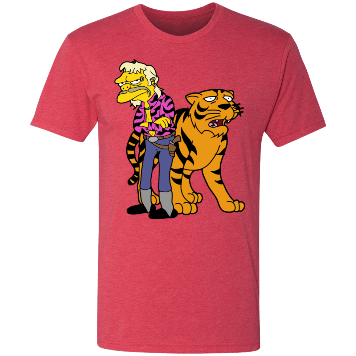 T-Shirts Vintage Red / S Moe Exotic Men's Triblend T-Shirt