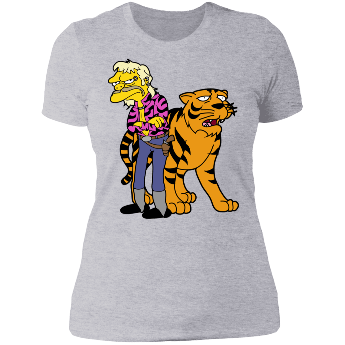 T-Shirts Heather Grey / S Moe Exotic Women's Premium T-Shirt