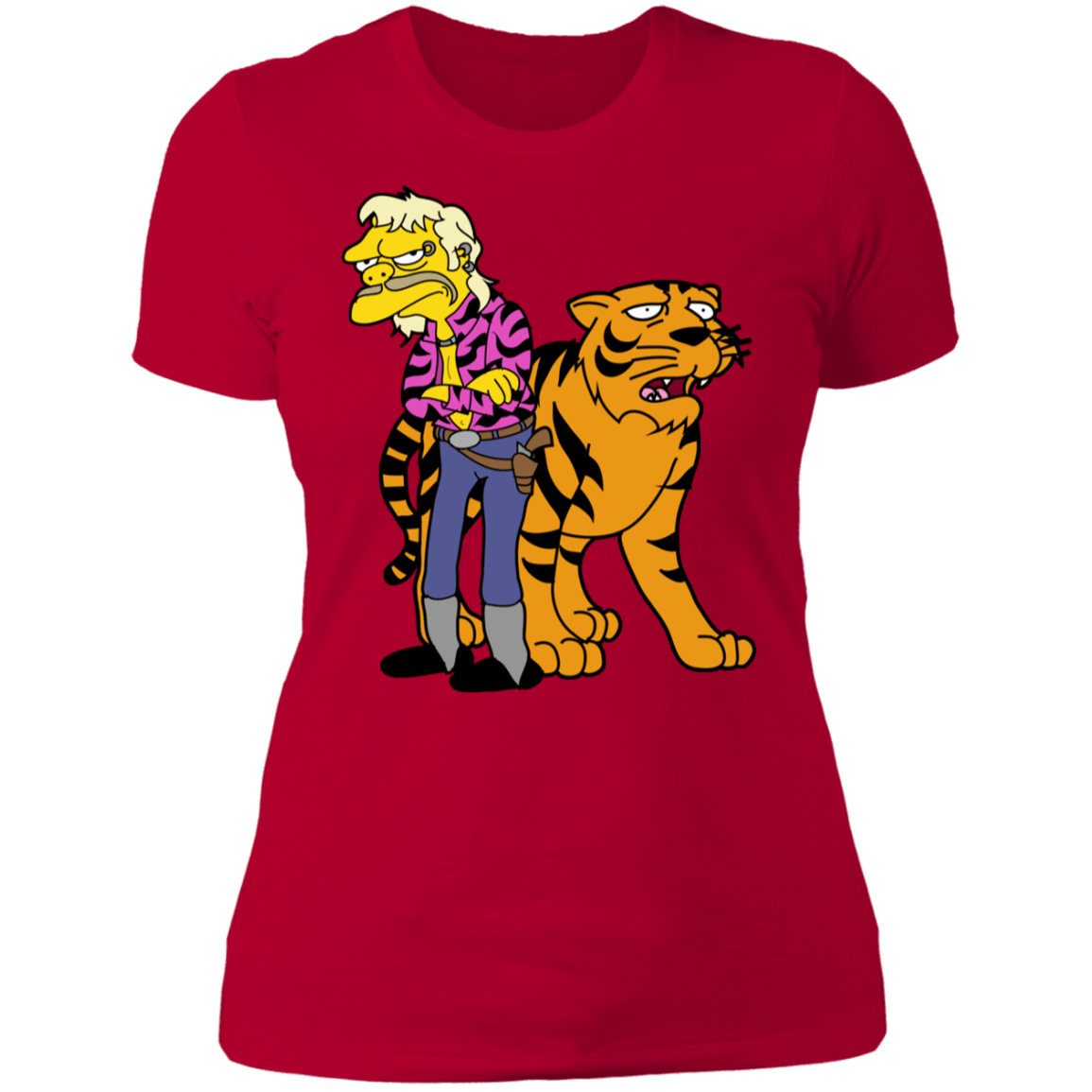 T-Shirts Red / S Moe Exotic Women's Premium T-Shirt
