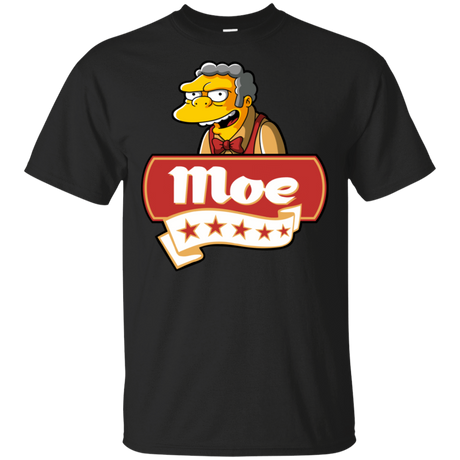 T-Shirts Black / S Moe Five Stars T-Shirt