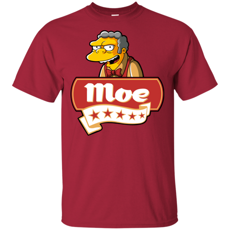 T-Shirts Cardinal / S Moe Five Stars T-Shirt