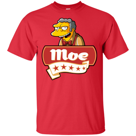 T-Shirts Red / S Moe Five Stars T-Shirt