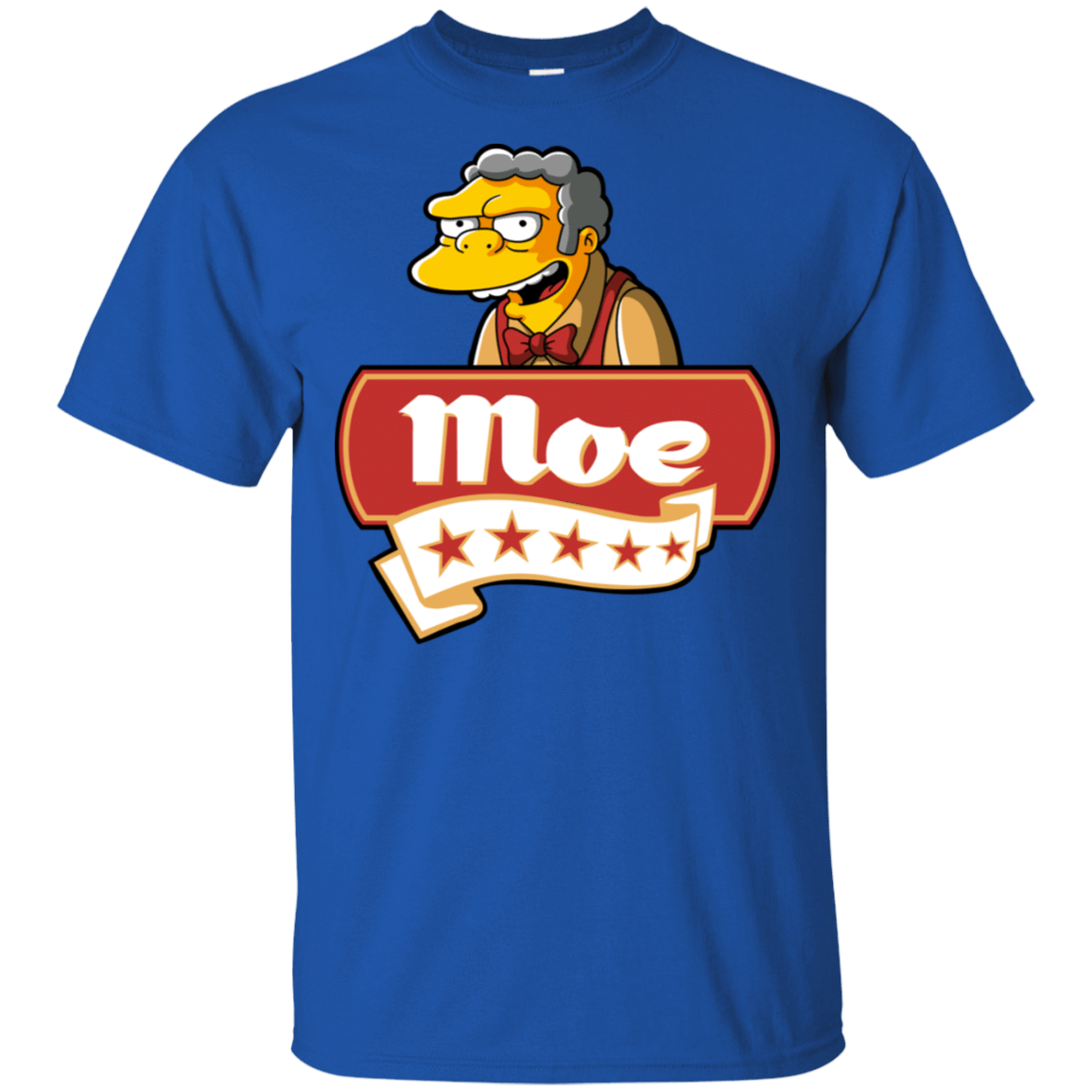T-Shirts Royal / S Moe Five Stars T-Shirt
