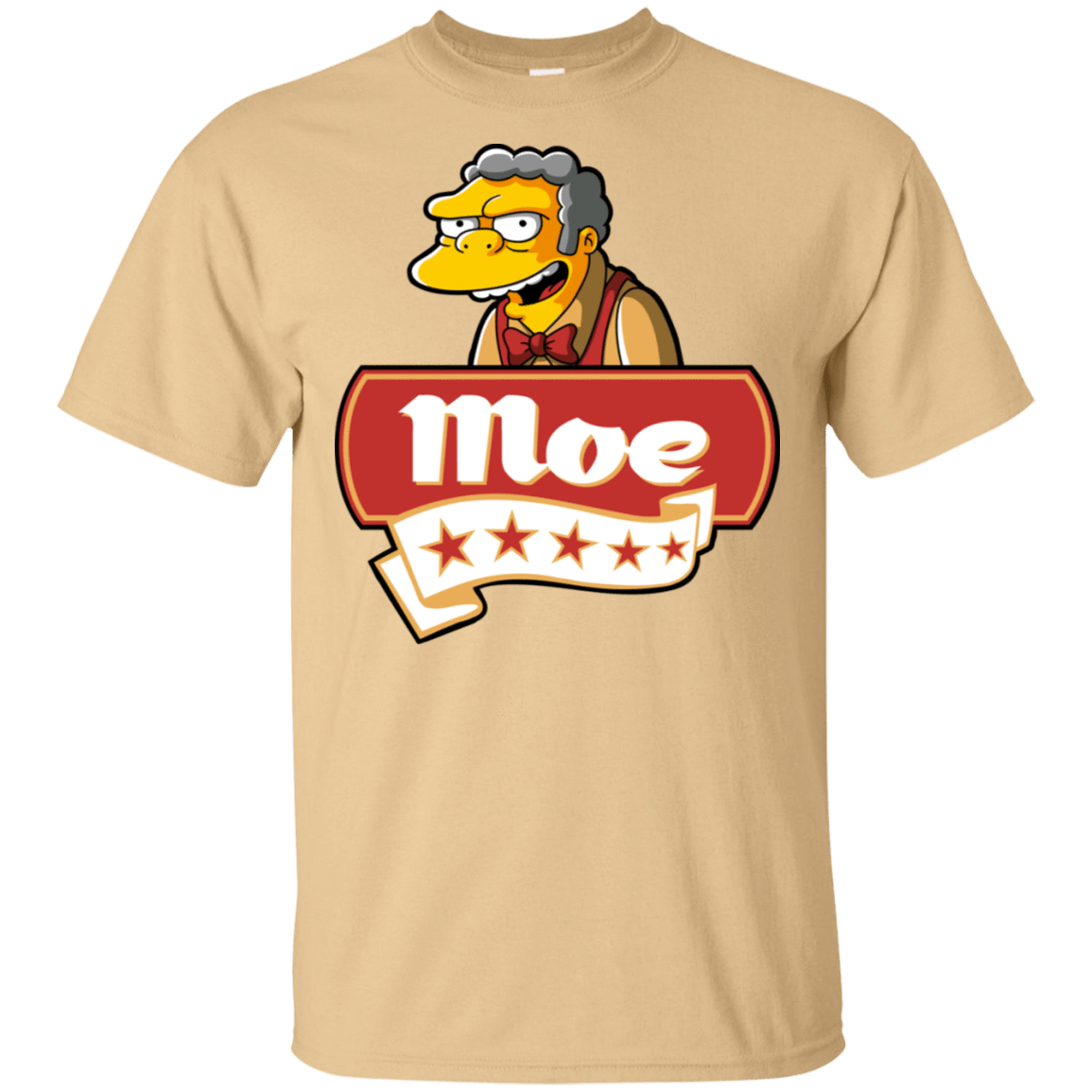 T-Shirts Vegas Gold / S Moe Five Stars T-Shirt
