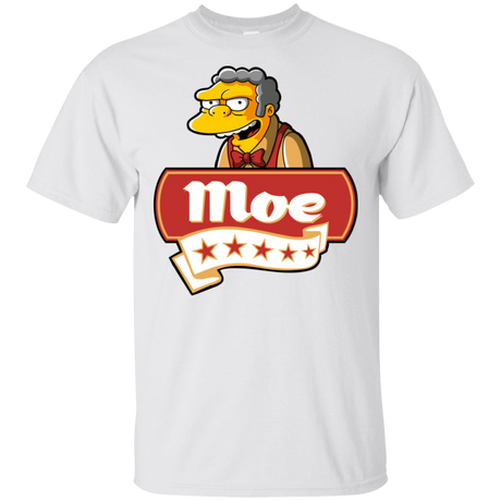 T-Shirts White / S Moe Five Stars T-Shirt