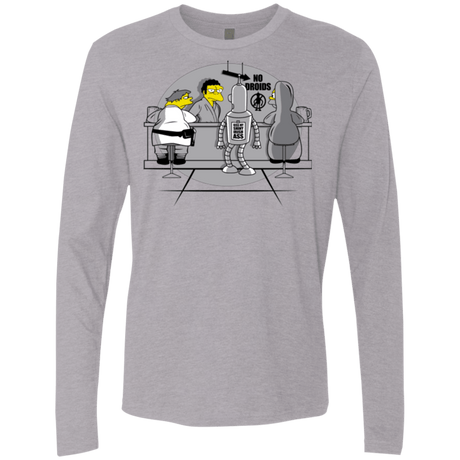 T-Shirts Heather Grey / Small Moes Cantina Irish Men's Premium Long Sleeve