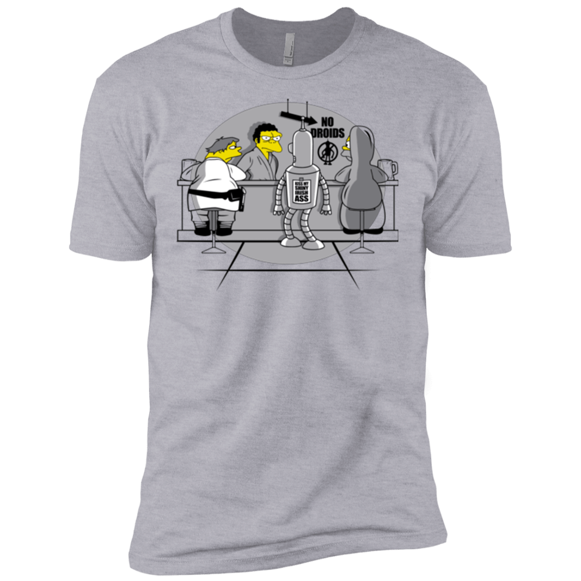 T-Shirts Heather Grey / X-Small Moes Cantina Irish Men's Premium T-Shirt