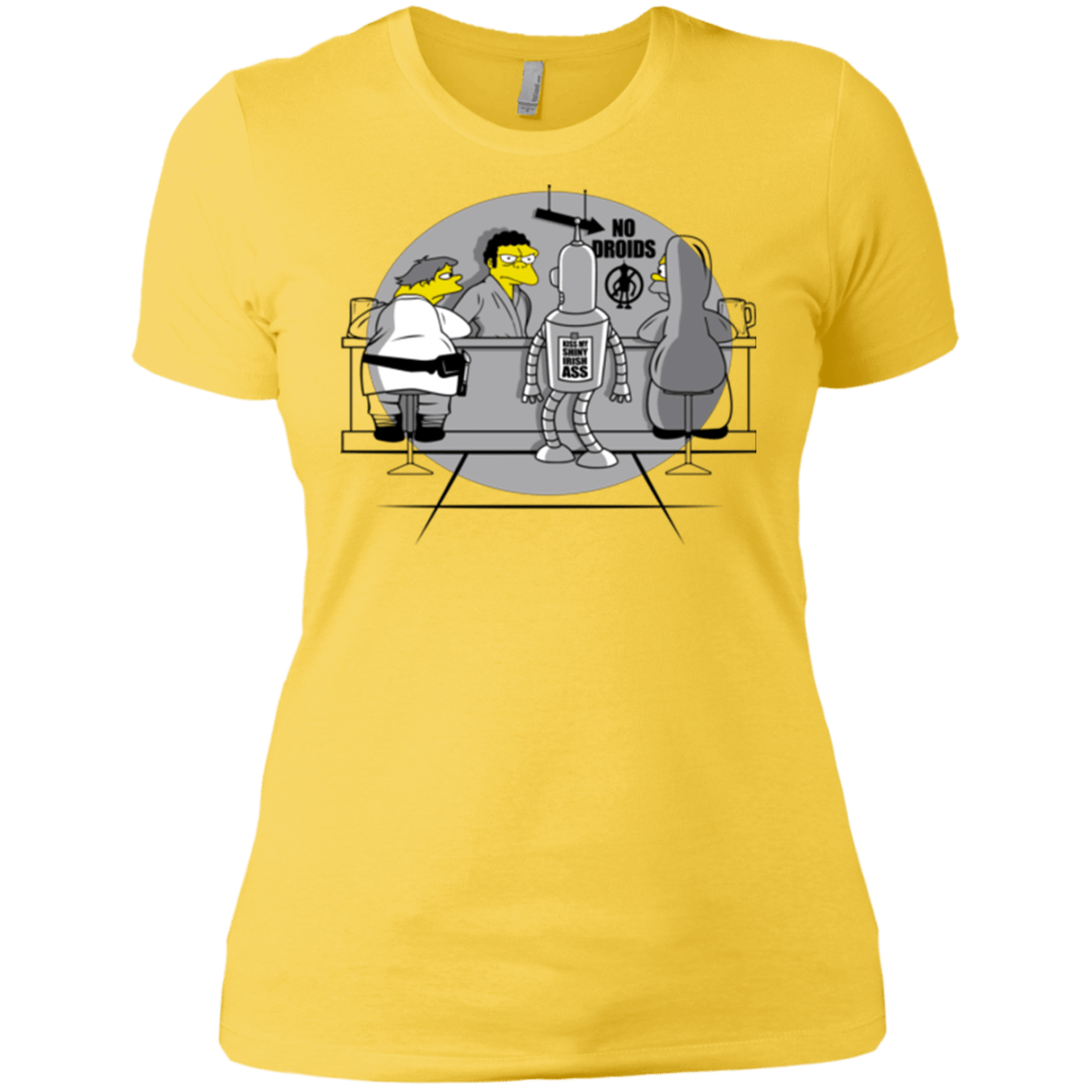 T-Shirts Vibrant Yellow / X-Small Moes Cantina Irish Women's Premium T-Shirt