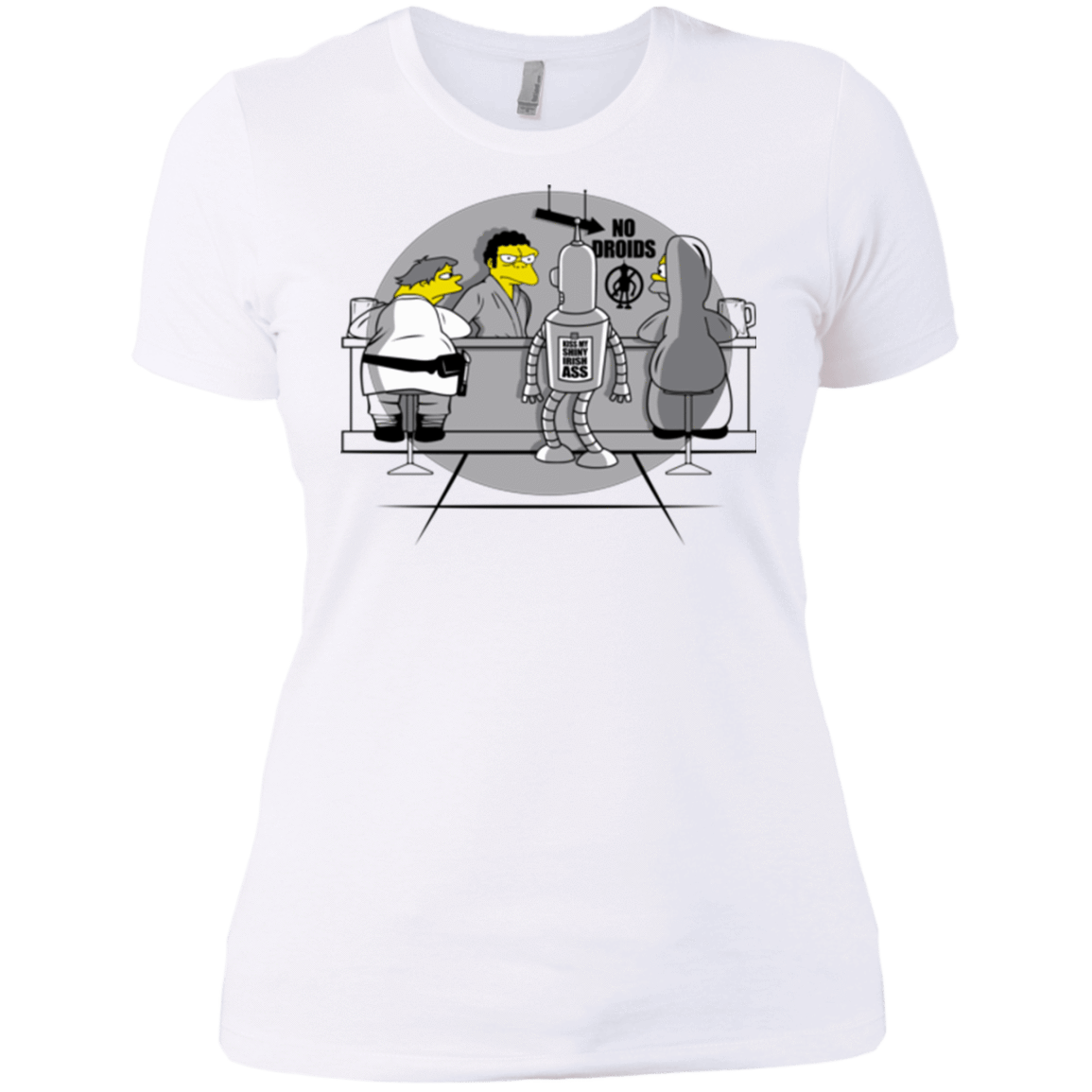 T-Shirts White / X-Small Moes Cantina Irish Women's Premium T-Shirt
