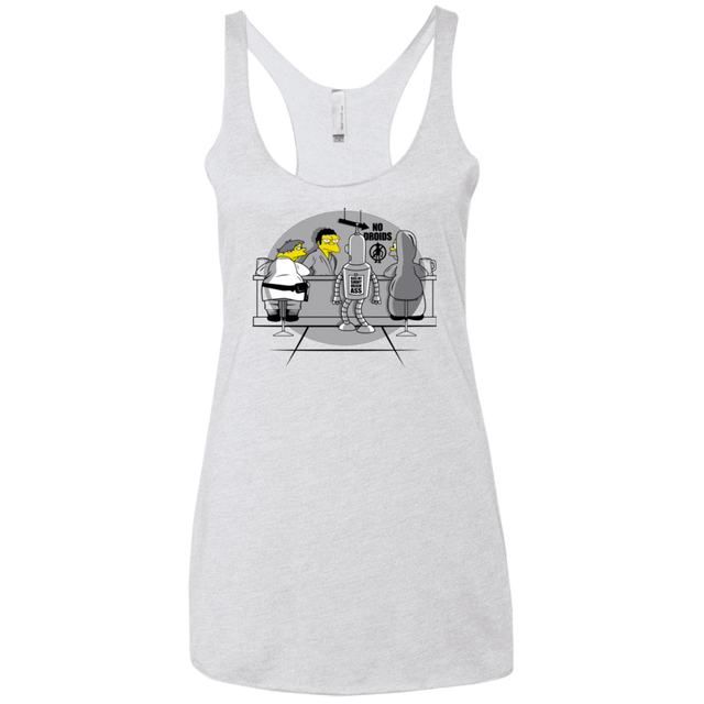 T-Shirts Heather White / X-Small Moes Cantina Irish Women's Triblend Racerback Tank