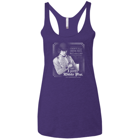 T-Shirts Purple / X-Small Moloko XX Women's Triblend Racerback Tank