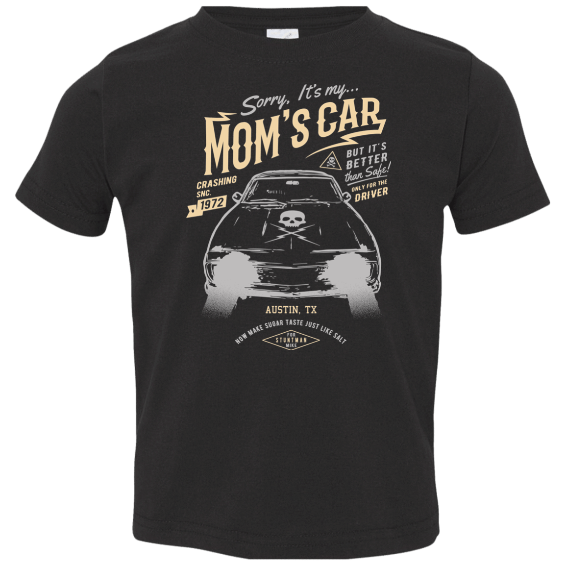 T-Shirts Black / 2T Mom's Car Toddler Premium T-Shirt