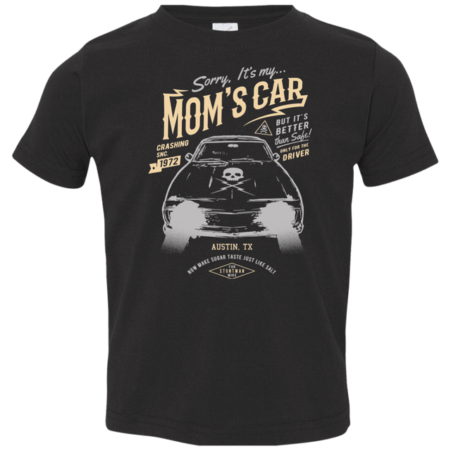 T-Shirts Black / 2T Mom's Car Toddler Premium T-Shirt