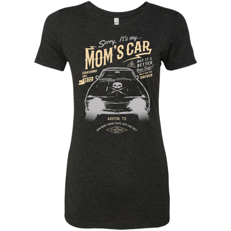 T-Shirts Vintage Black / Small Mom's Car Women's Triblend T-Shirt