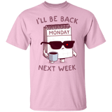 T-Shirts Light Pink / S Monday is Back T-Shirt