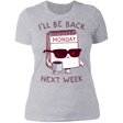 T-Shirts Heather Grey / S Monday is Back Women's Premium T-Shirt
