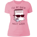 T-Shirts Light Pink / S Monday is Back Women's Premium T-Shirt
