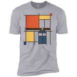 T-Shirts Heather Grey / YXS Mondrian Who Boys Premium T-Shirt