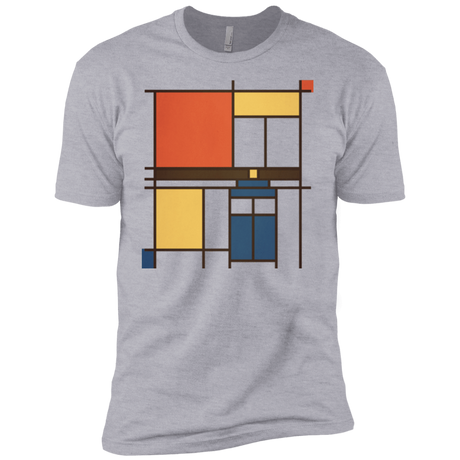 T-Shirts Heather Grey / YXS Mondrian Who Boys Premium T-Shirt