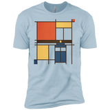 T-Shirts Light Blue / YXS Mondrian Who Boys Premium T-Shirt