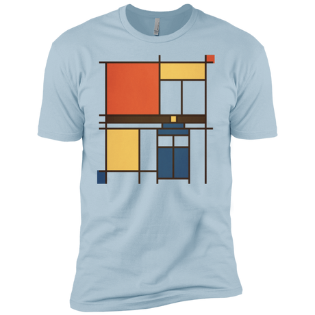T-Shirts Light Blue / YXS Mondrian Who Boys Premium T-Shirt