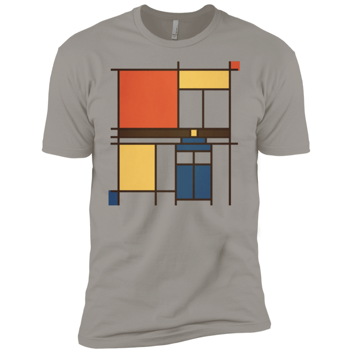 T-Shirts Light Grey / YXS Mondrian Who Boys Premium T-Shirt