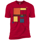 T-Shirts Red / YXS Mondrian Who Boys Premium T-Shirt