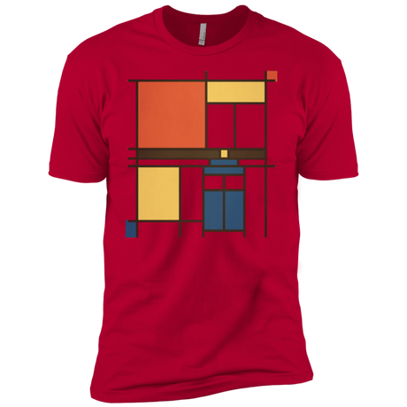 T-Shirts Red / YXS Mondrian Who Boys Premium T-Shirt